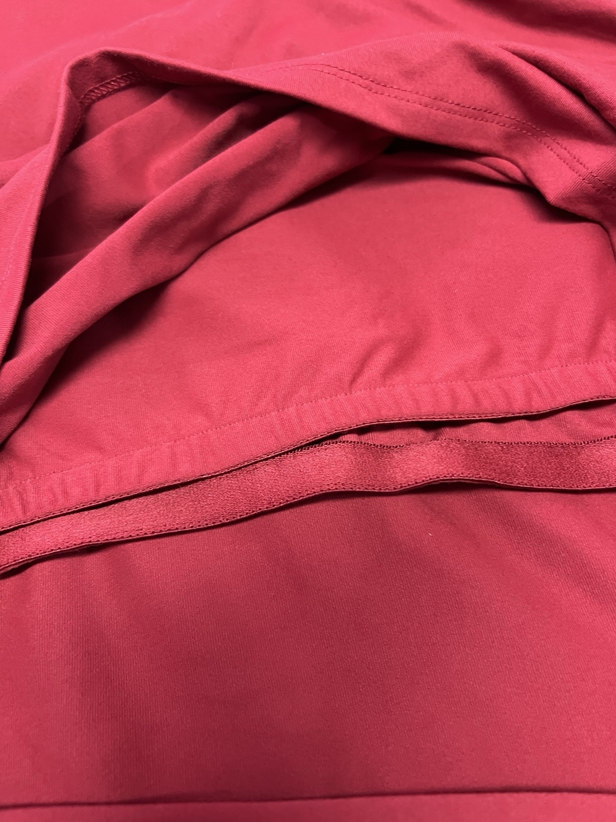 Princess Polly | Red One Shoulder Twist Knit Stretch Cropped Top Size 12