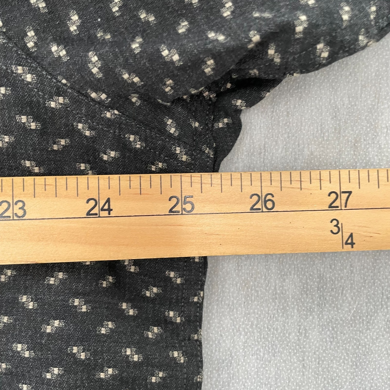 Ermenegildo Zegna Shirt Adult XL Black Button Up Premium Fabric Luxury Relaxed