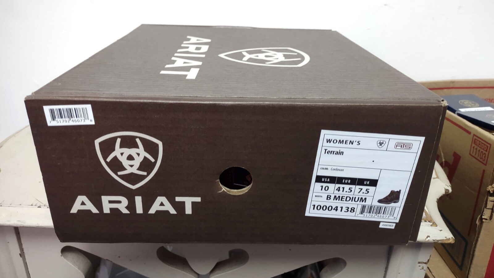 Ariat Terrain Endurance Cordovan Hiking Boot 10004138(7063) Women’s Size 10B