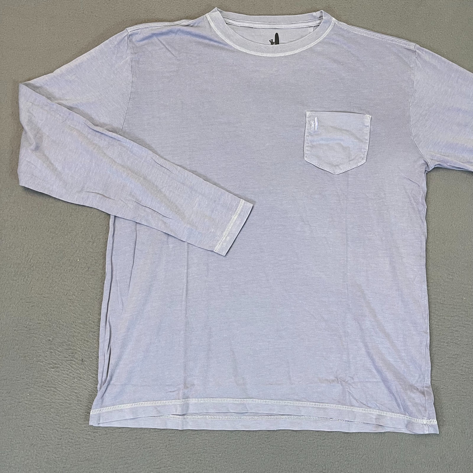 johnnie-O Brennan 2.0 Long Sleeve T-Shirt Navy Men’s S M L XL 2XL | 100% Cotton