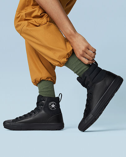 Converse Chuck Taylor All Star Berkshire Boot HI 171447C Black/Black/Ash Stone