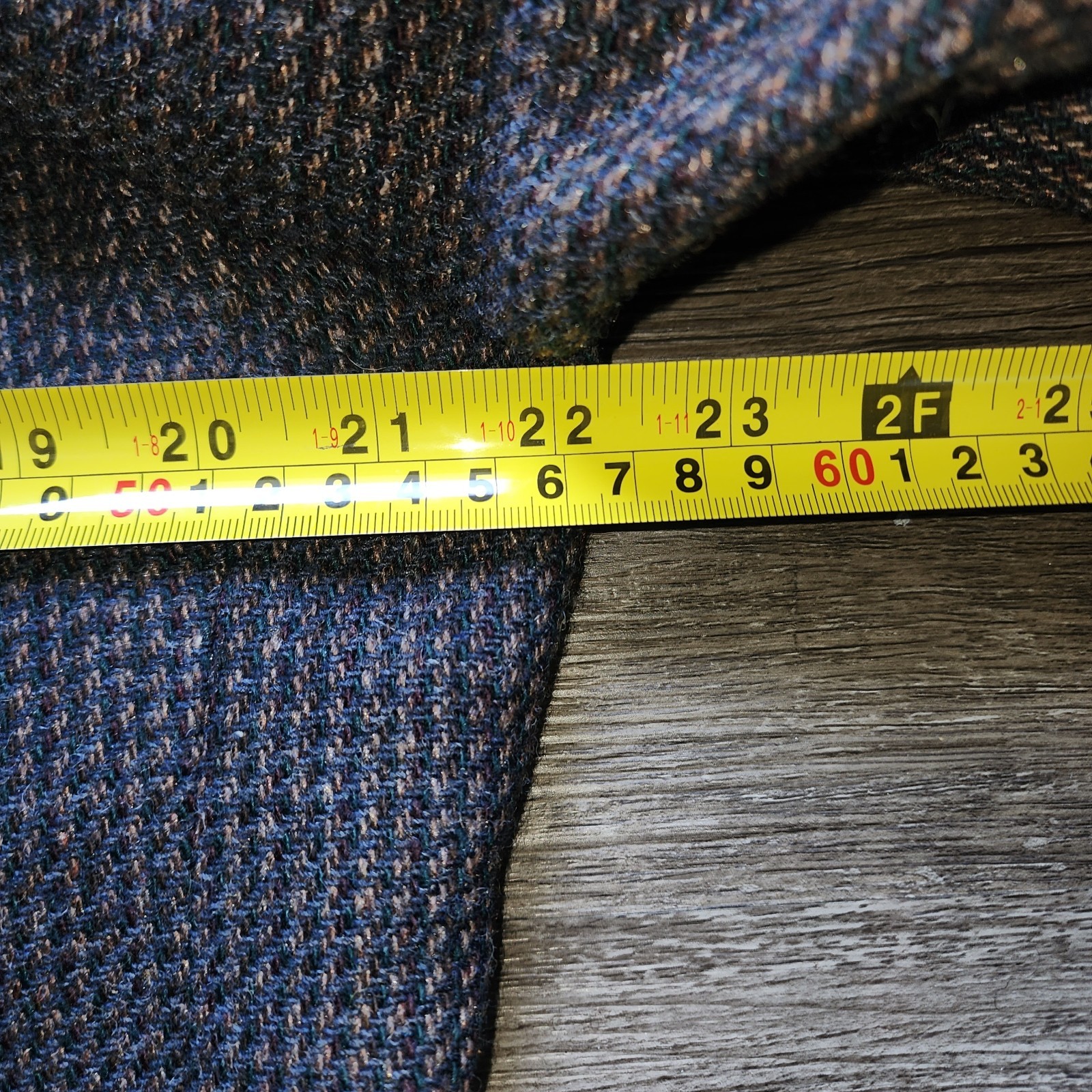 Vintage Haggar Men’s 44R Tweed Two Button Made In USA Sport Jacket Suit Blazer