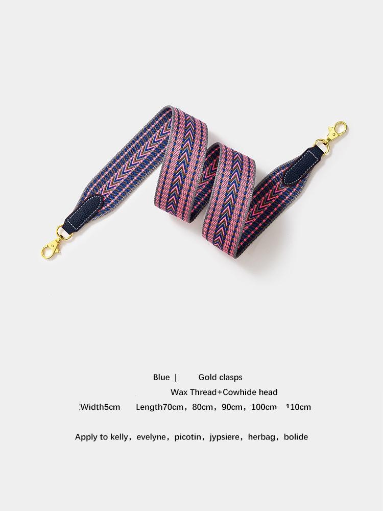 Wide Shoulder Strap Replacement for Hermes Kelly Bag Trendy Woven Bag Strap