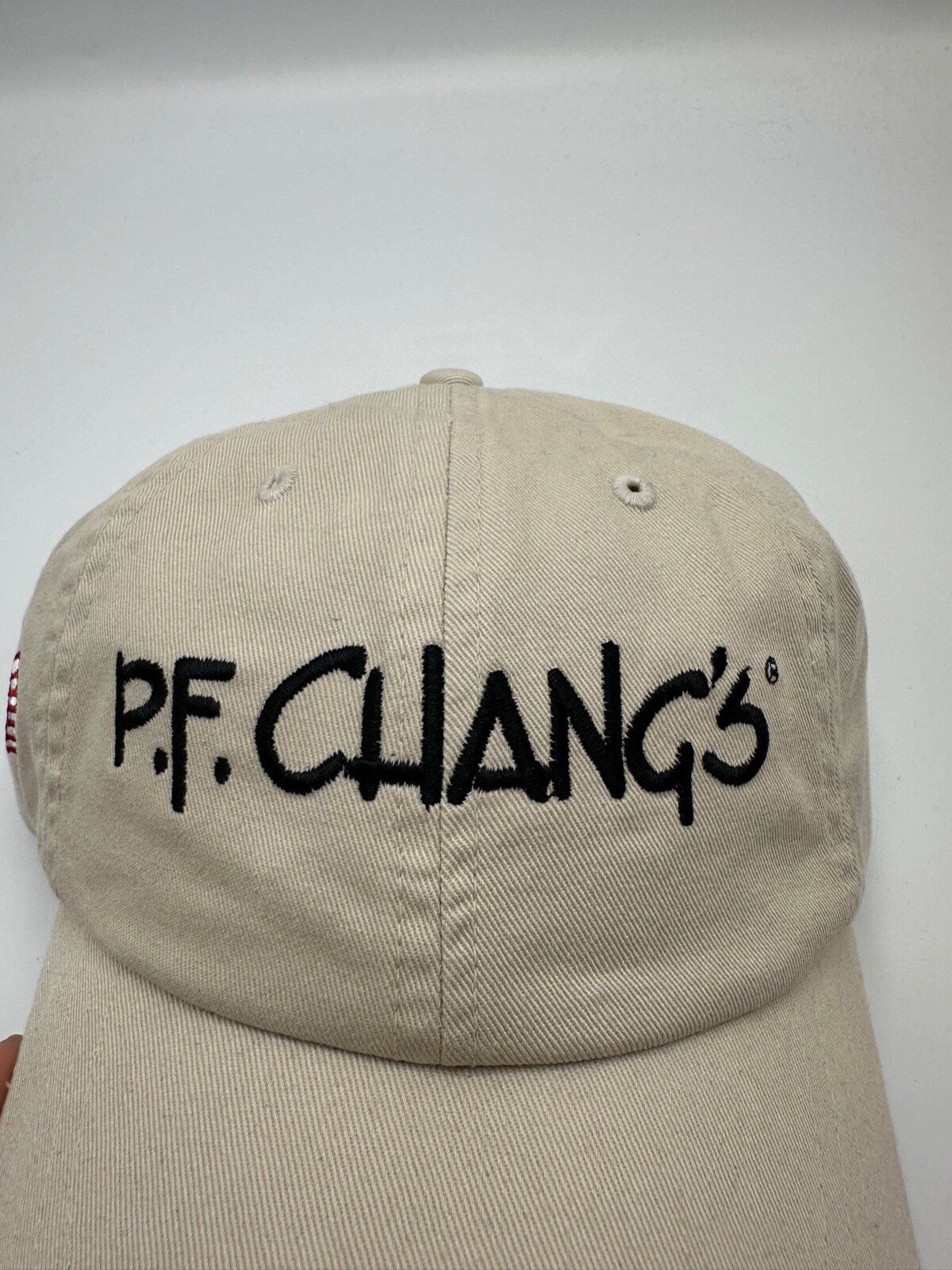 P.F. Chang’s Logo Beige Mens Adult Baseball Cap Hat One Size
