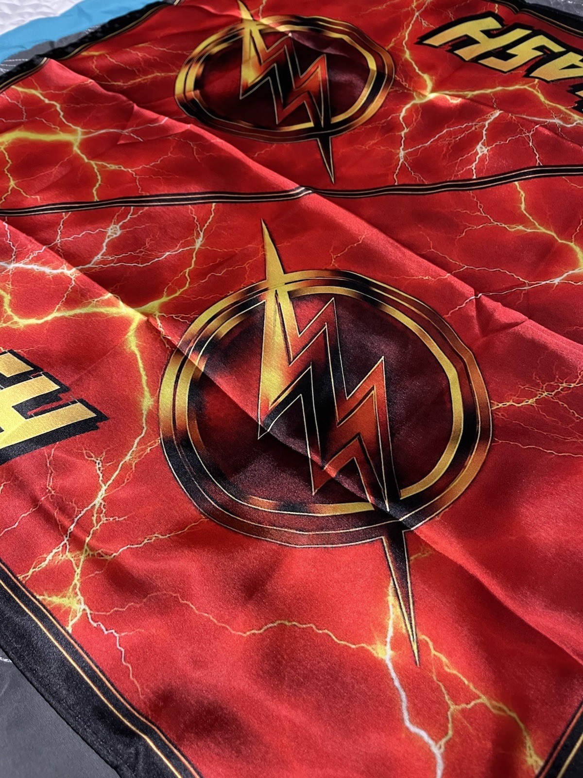 DC The Flash Lightning Bolt Bandana & Scarf