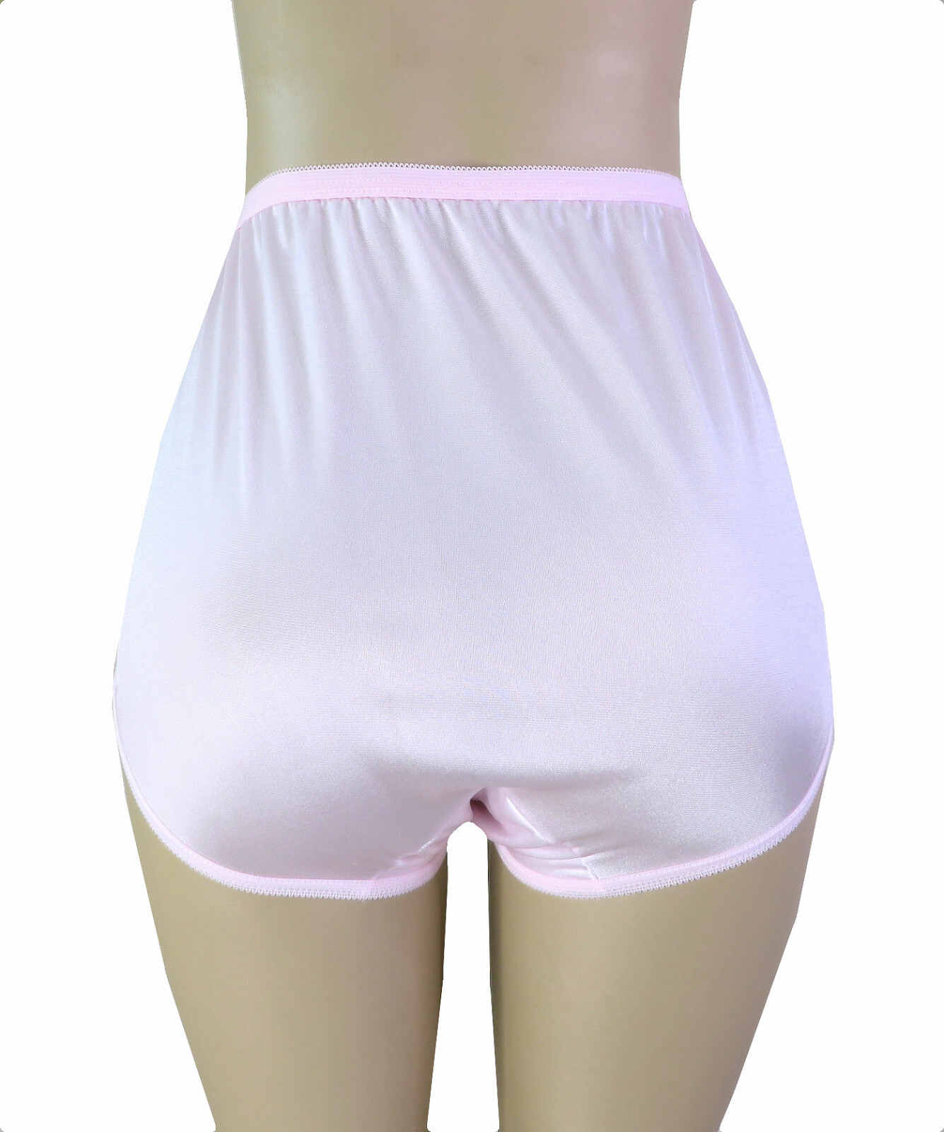 Dixie Belle Underwear Women’s Full Brief Coverage Granny Panty Blue White Pink