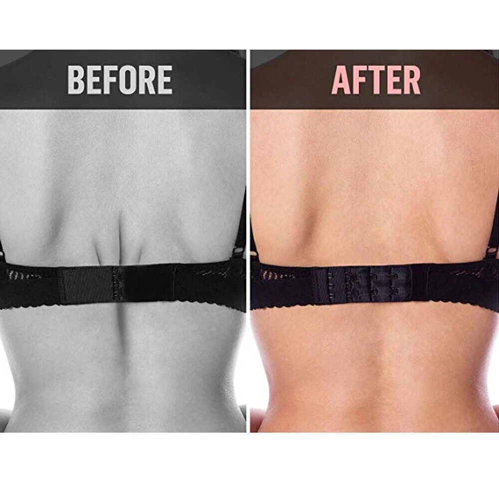 Bra Extender 3-Row (2/3/4 Hook) – Adjustable for Maternity Strapless & Tight Bra