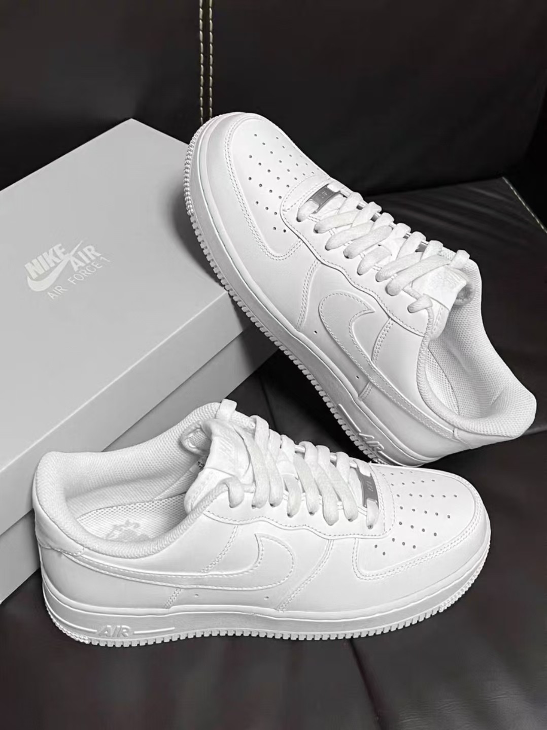 Nike Air Force 1 ’07 Low White Men’s Size New Shoes Sneakers