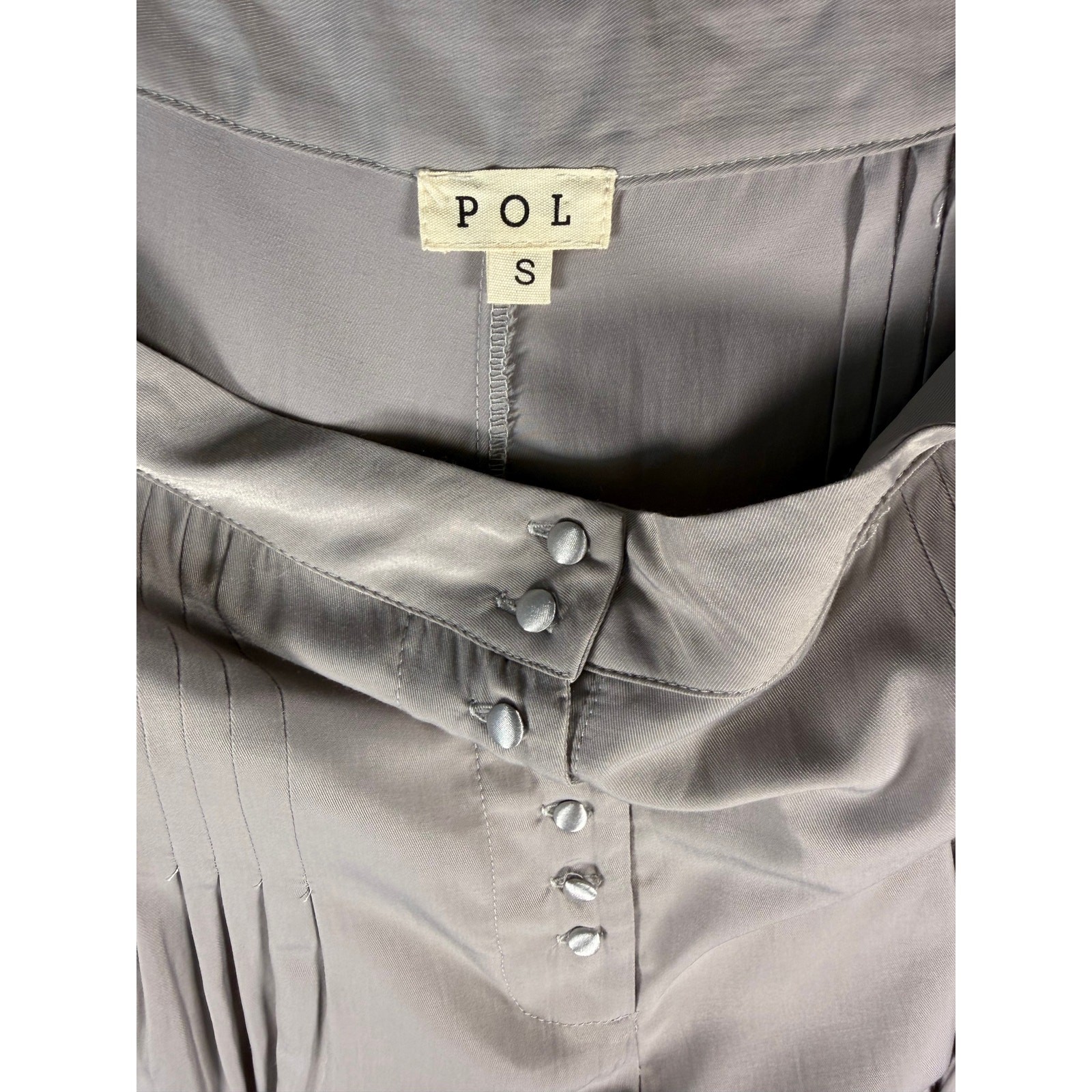 Pol Pants Women’s Pleated Wide Leg Lightweight Trousers NWT