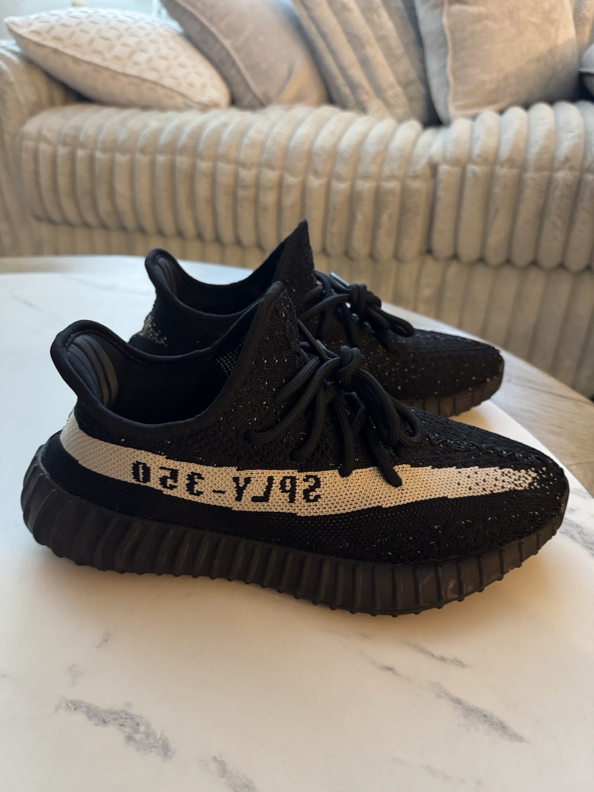 adidas Yeezy Boost 350 V2 Oreo Black White Primeknit Sneaker Men’s 2016 – No Box