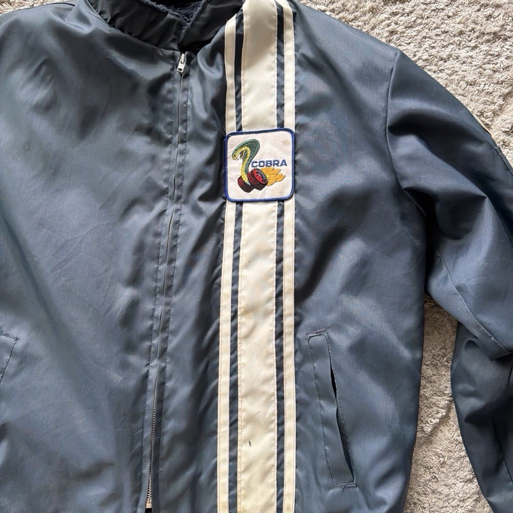 Vintage Ford Cobra racing jacket