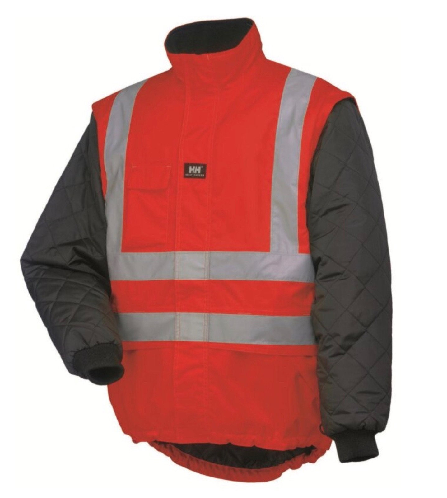 Helly Hansen Men’s Potsdam Lining Orange Hi-Vis Jacket – 3XL, 73374-269