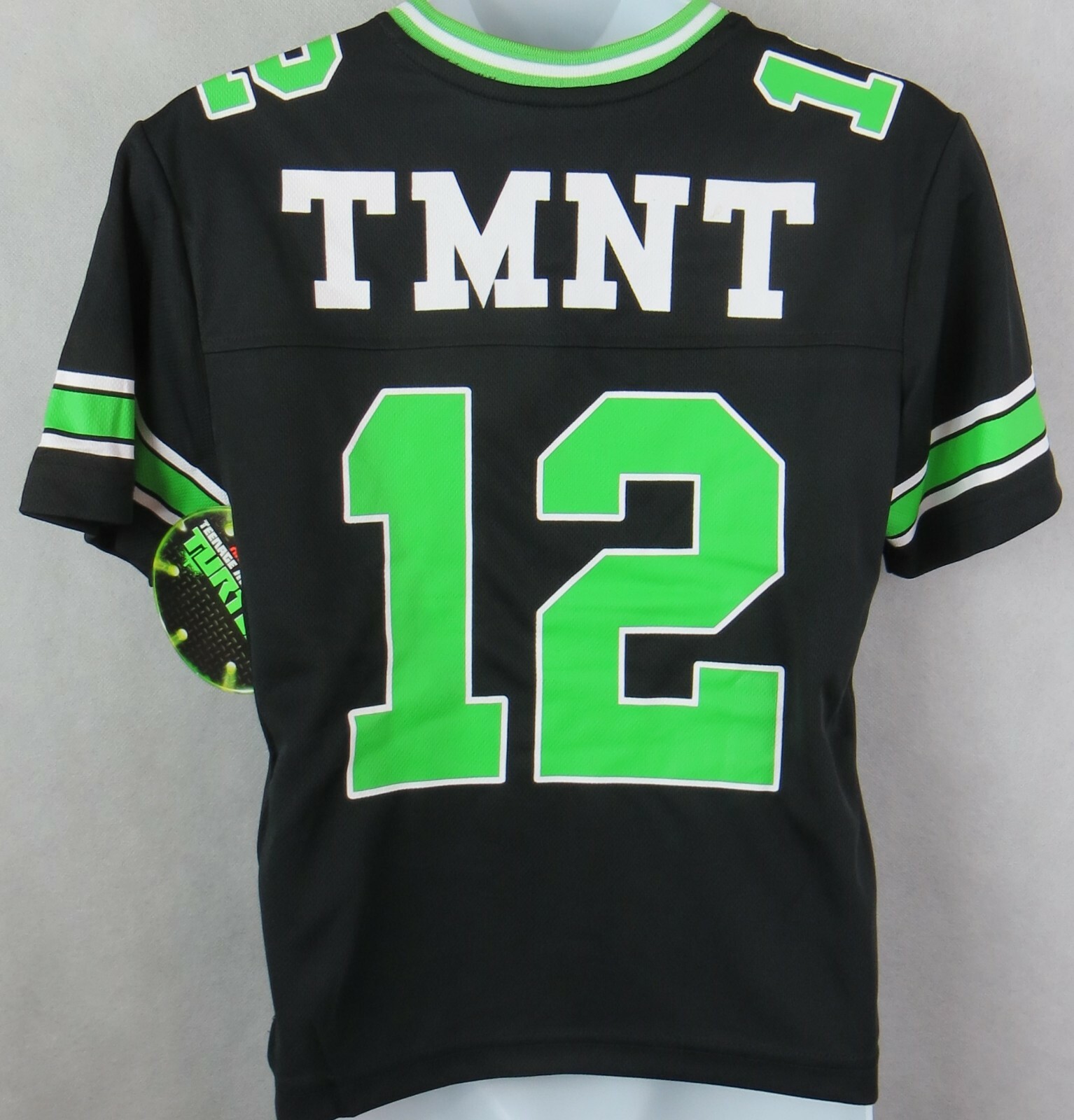 Teenage Mutant Ninja Turtles Boys Jersey Shirt New Black Officially Licensed