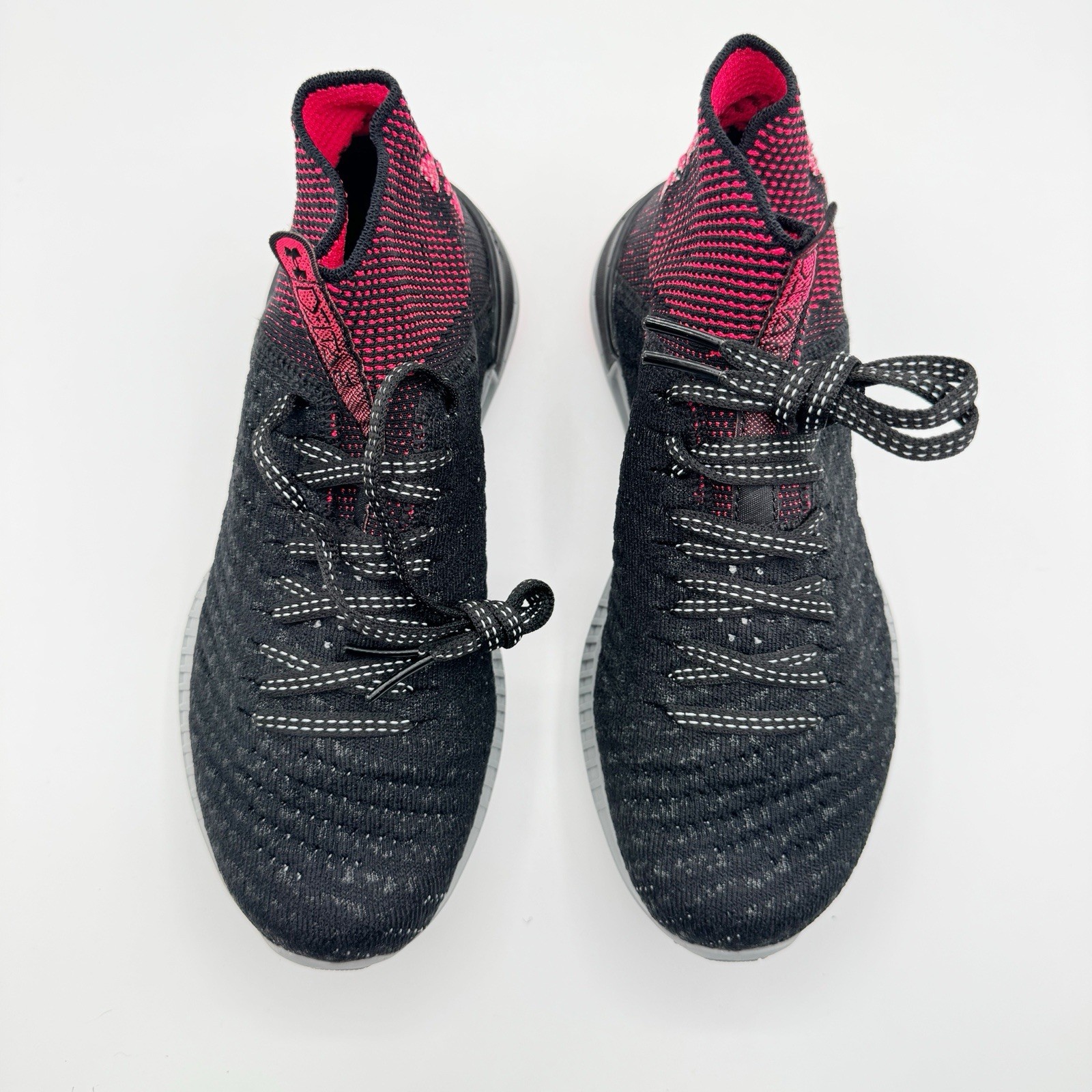 Under Armour Kids Highlight Delta 2 Black Pink Knit Running High Top 1295766 5