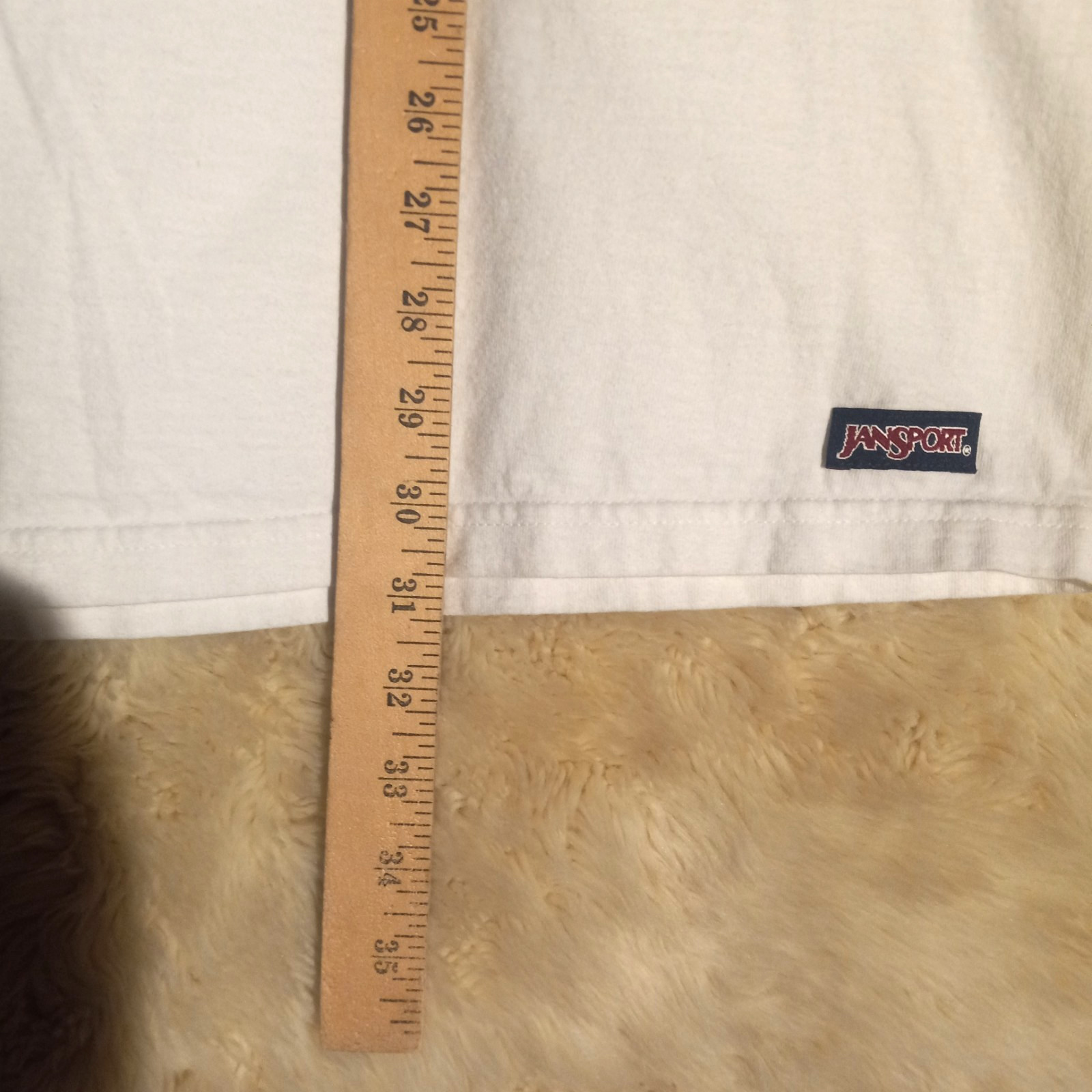 Vintage Notre Dame Air Force 1996 Jansport White T-Shirt XL College Football