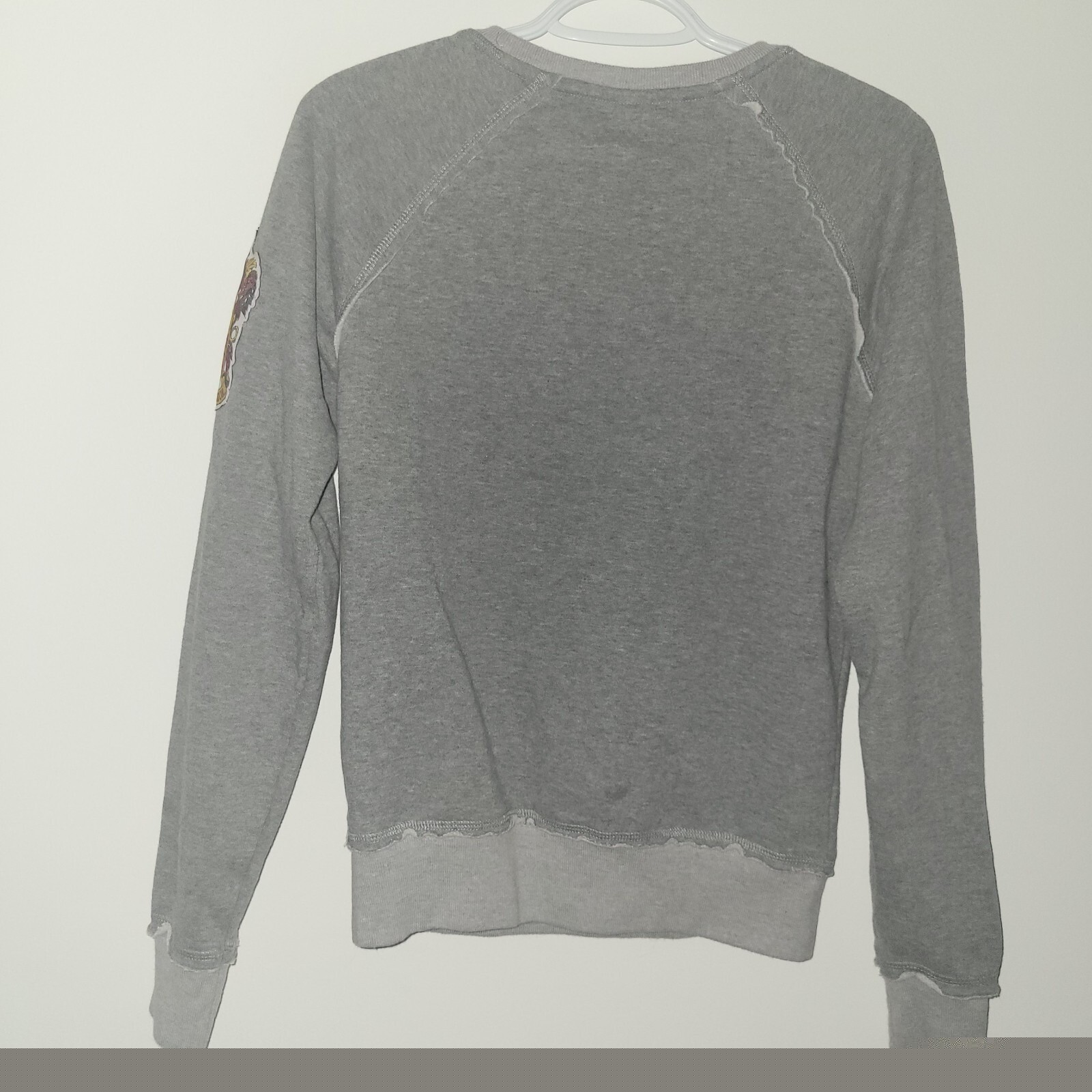 Harry Potter Gryffindor Long Sleeve Sweatshirt Size XS Gray Universal