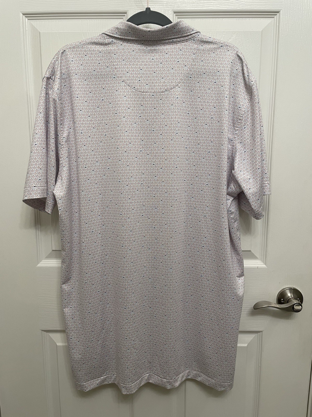 Peter Millar Men’s Large Summer Comfort Still Song Performance Jersey Polo