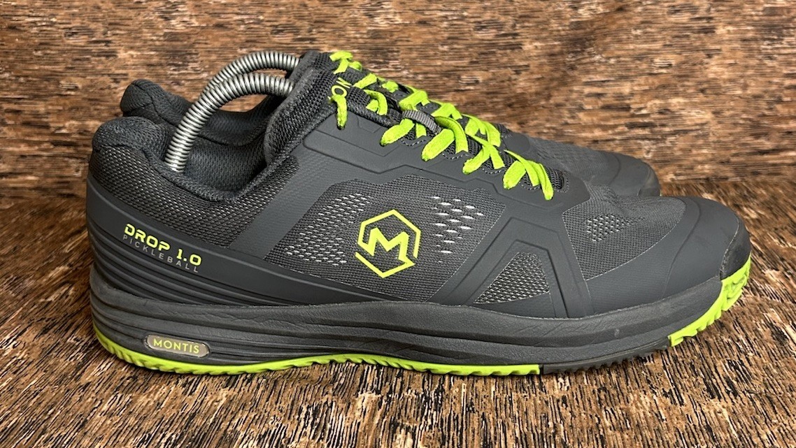 Montis 1.0 Drop Pickleball Athletic Sneakers Shoes Dark Grey Green Men’s 10.5