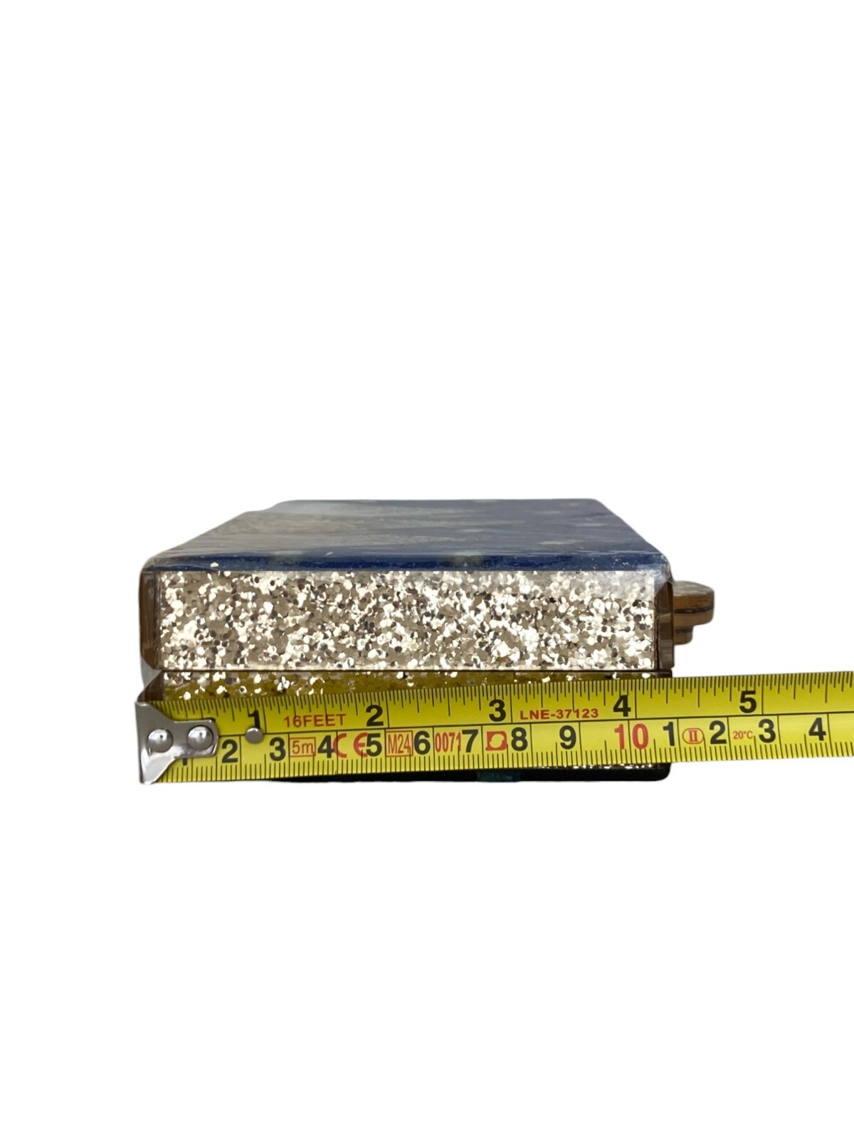 Elizabeth Sutton Collection Clutch Aspen Detachable Gold Plated Chain Strap NWOT