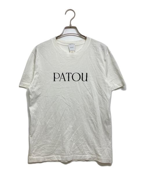 Patou Organic Cotton Logo T-Shirt S White Short Sleeve Top
