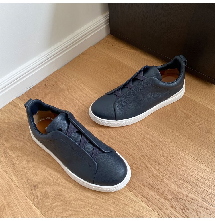 Men’s leather breathable sneakers Size 39-46