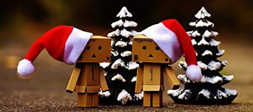 Mini Adornos De Gorros De Papa Noel De Fieltro, Rojo, Paquete De 12