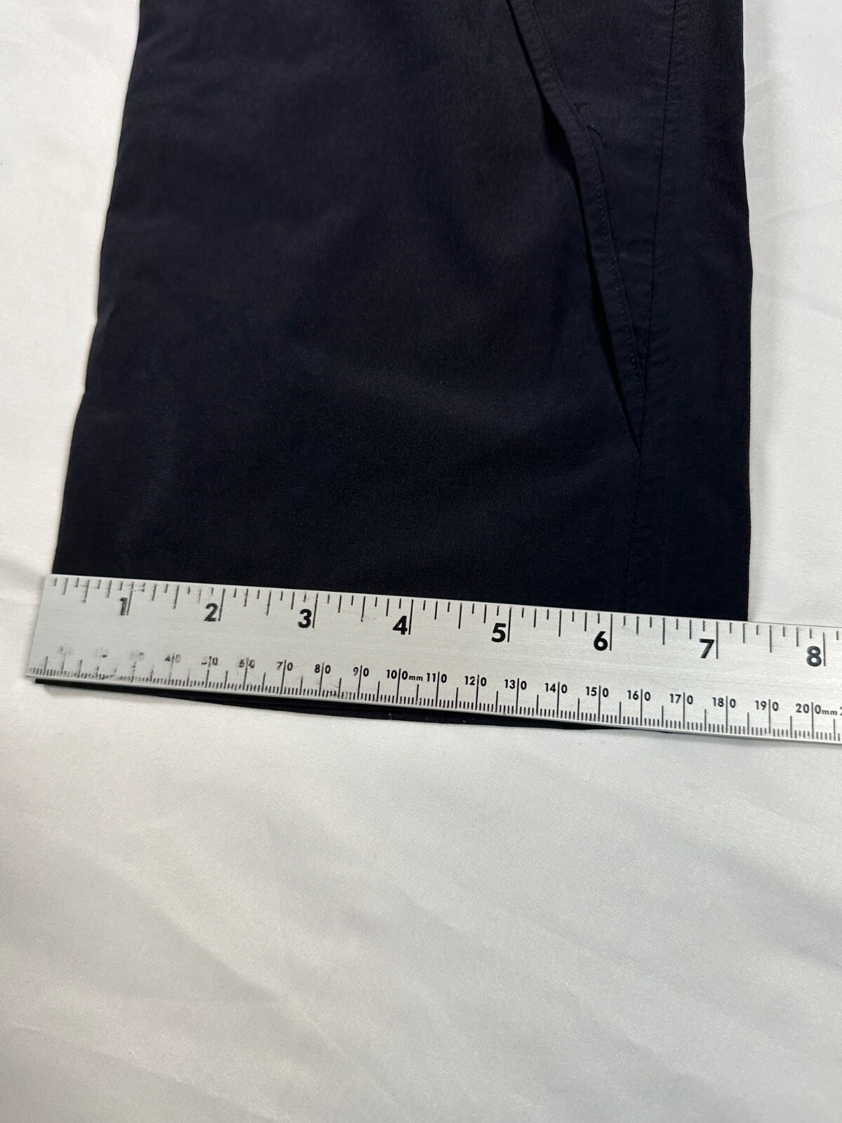 Paskho Pants Black Travel Comfort Leisure Pants Zip Fly Drawstring XXL