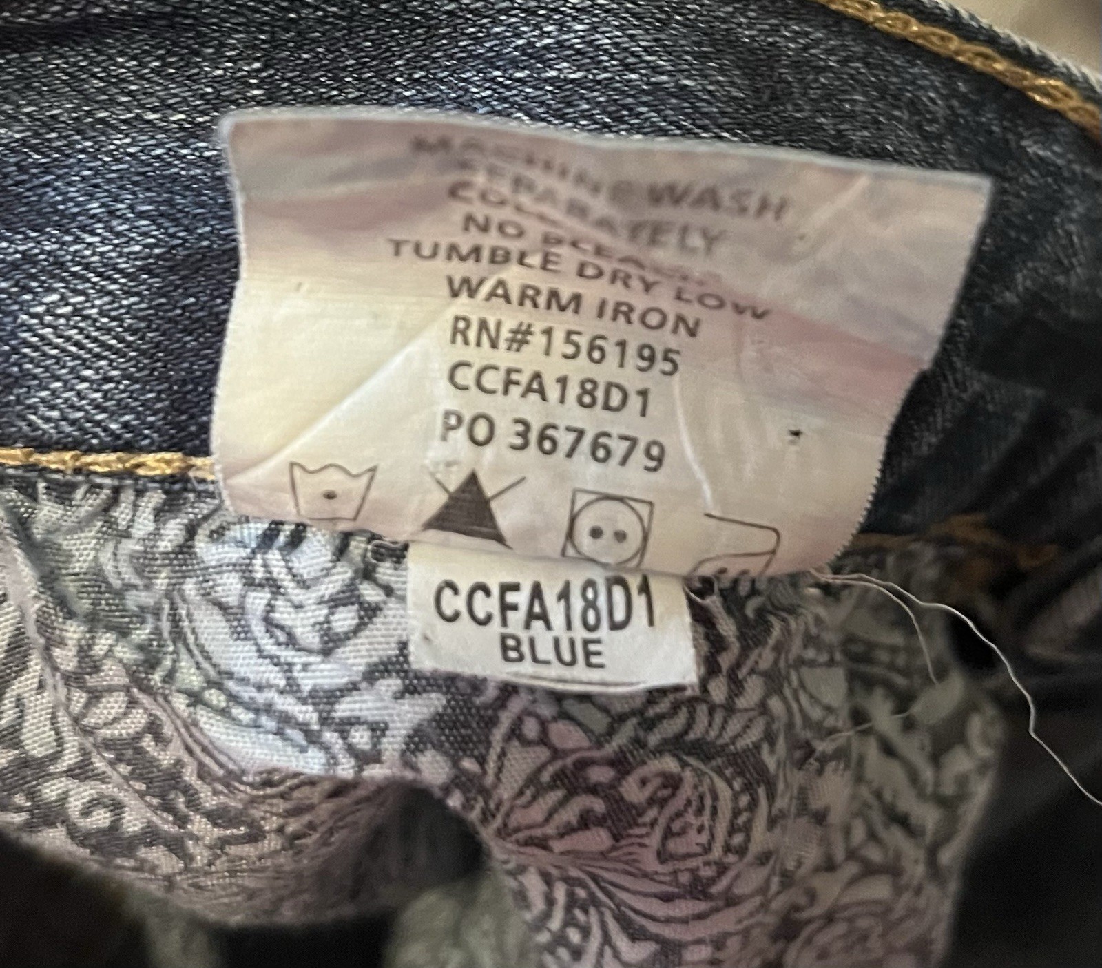 CODY JAMES 29×34 Men’s Straight Cotton Denim Blue Jeans 99% Cotton 1% Spandex