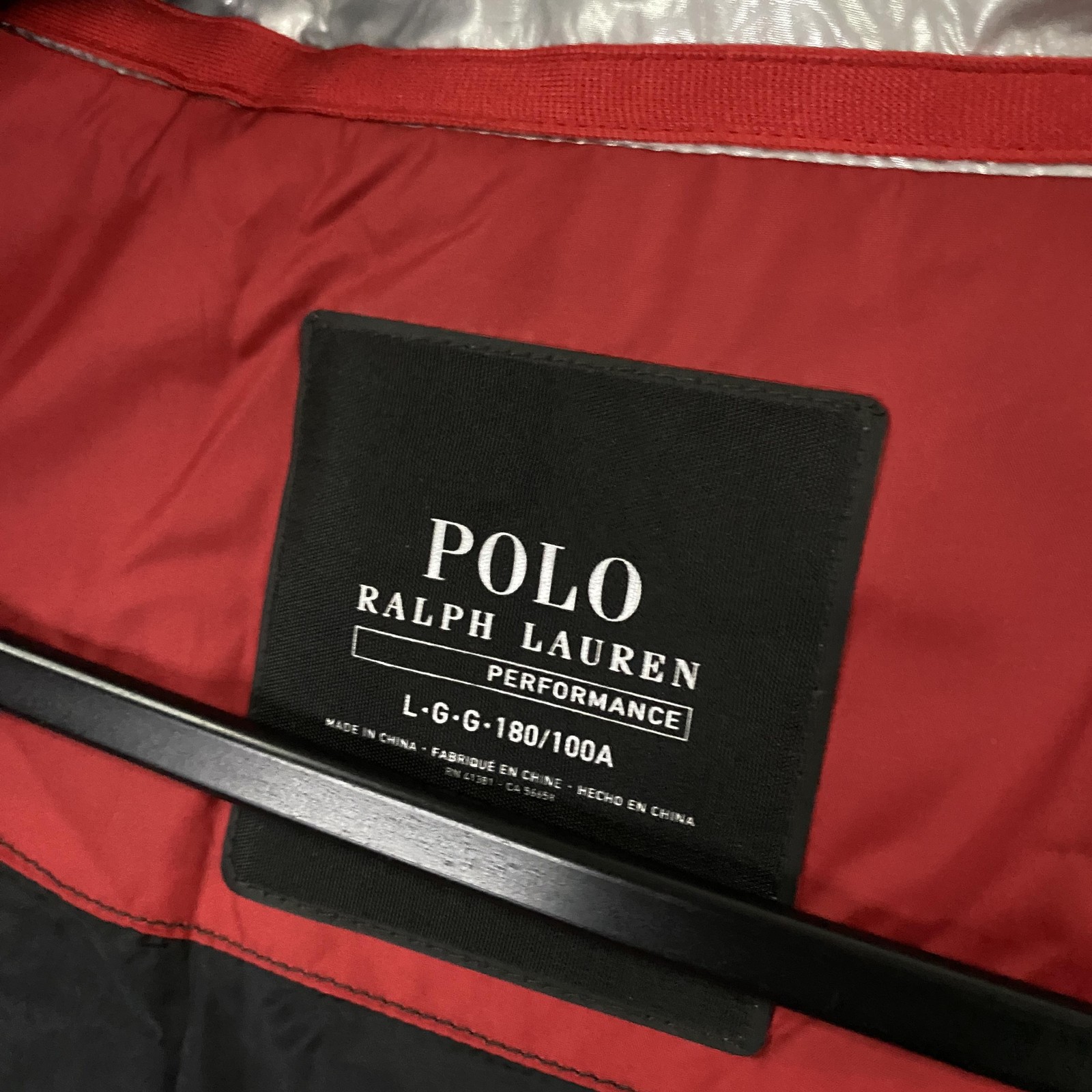 $398 Polo Ralph Lauren Jacket sz Large Colorblock Big Pony 67 P Wing Performance