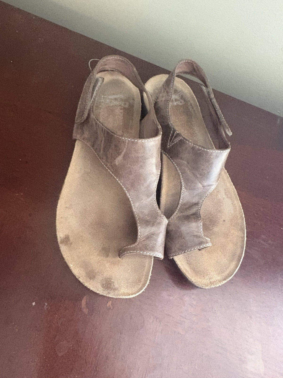Dansko Reece Tan Leather Women’s Sandals Size EU 37 or US 6.5 Or 7