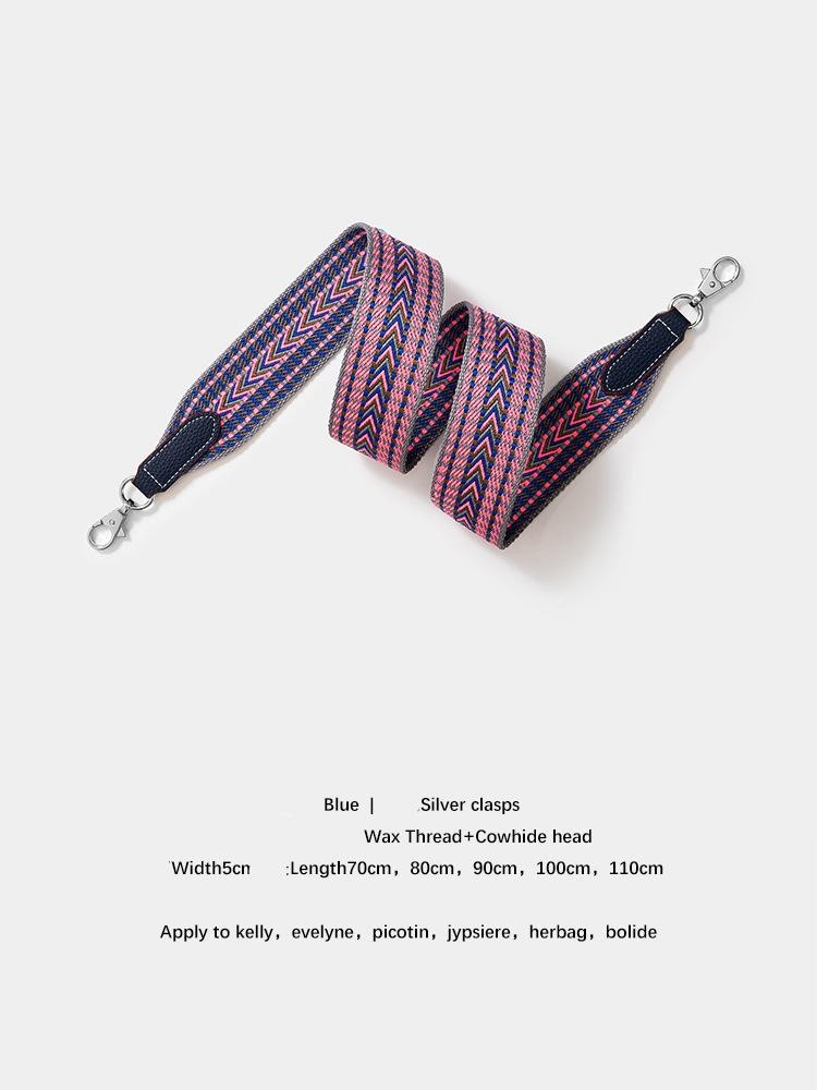Wide Shoulder Strap Replacement for Hermes Kelly Bag Trendy Woven Bag Strap