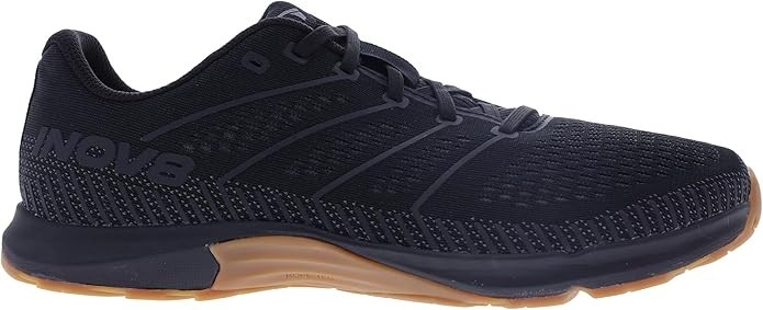 INOV8 Men’s F-Fly Minimalist Gym Training Shoes Lifting Running Black Gum