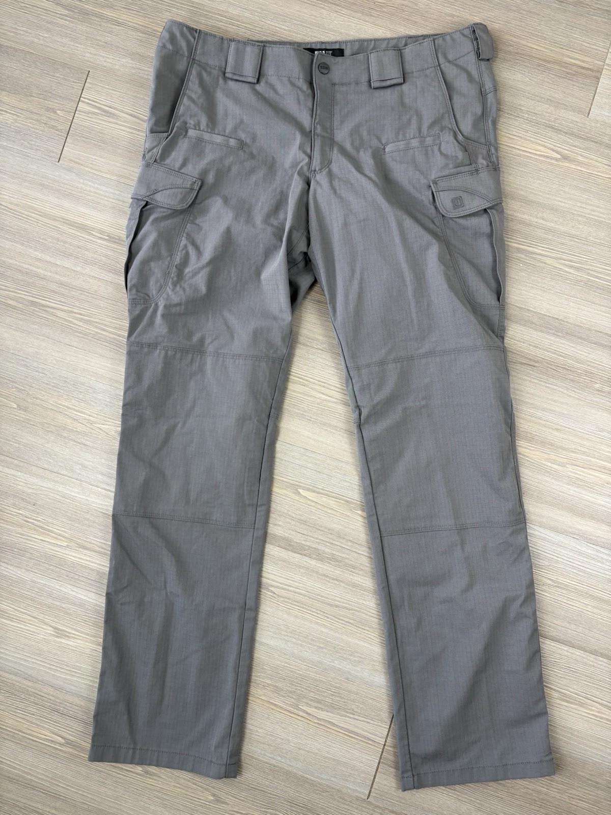 5.11 Tactical Stryke Cargo Pants Flex-Tac Ripstop 40×35 Grey Regular Fit