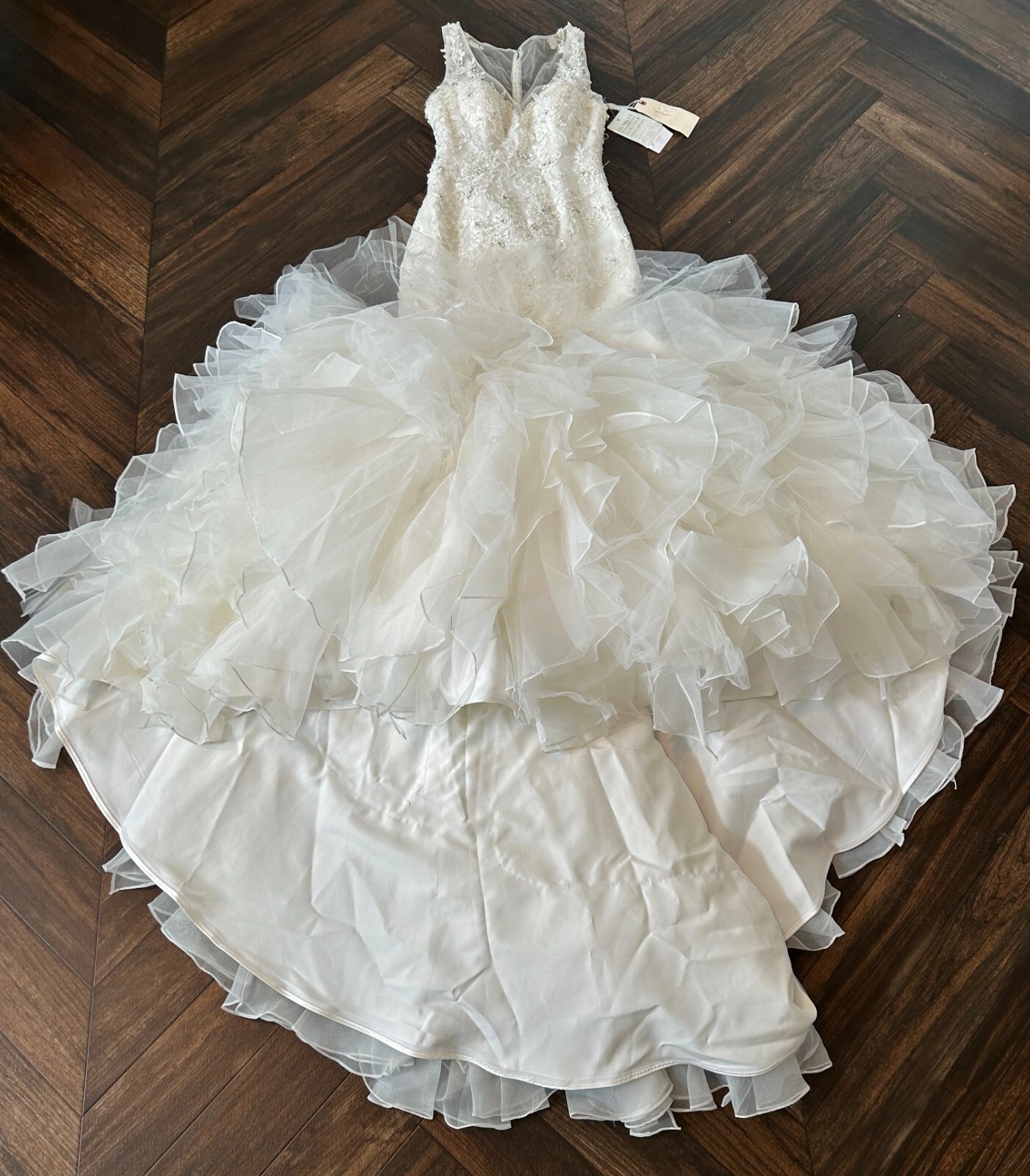 Nwt Morilee Madeline Gardener Tulle Lace Mermaid Wedding Gown Dress 2819 READ