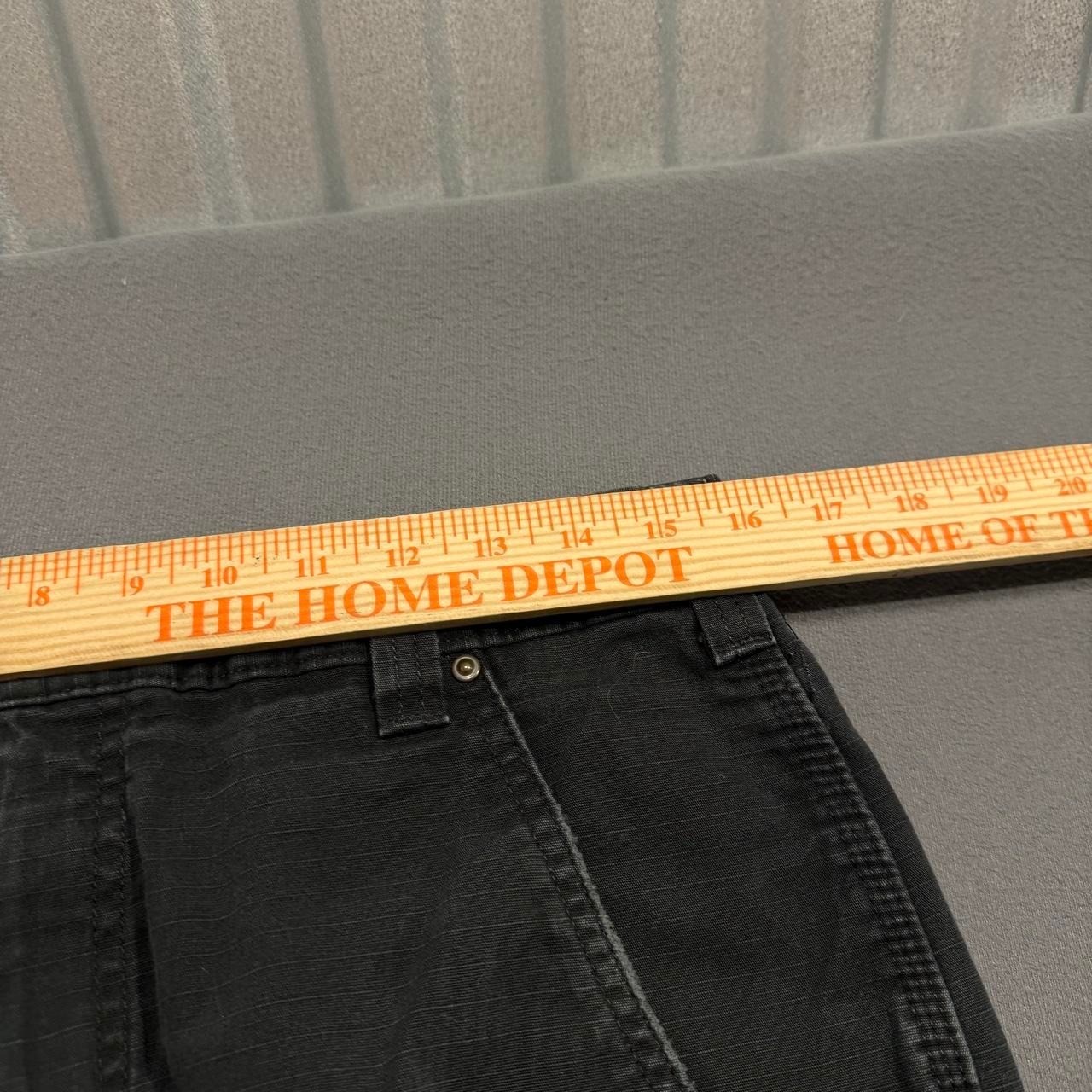Carhartt Relaxed Fit Ripstop Cargo Work Pants Black Men’s 33×32