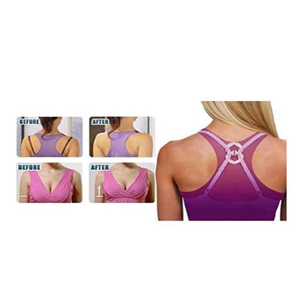 Double-Loop Bra Clips That Reshape Straps To Desired Comfort & Hassle-Free