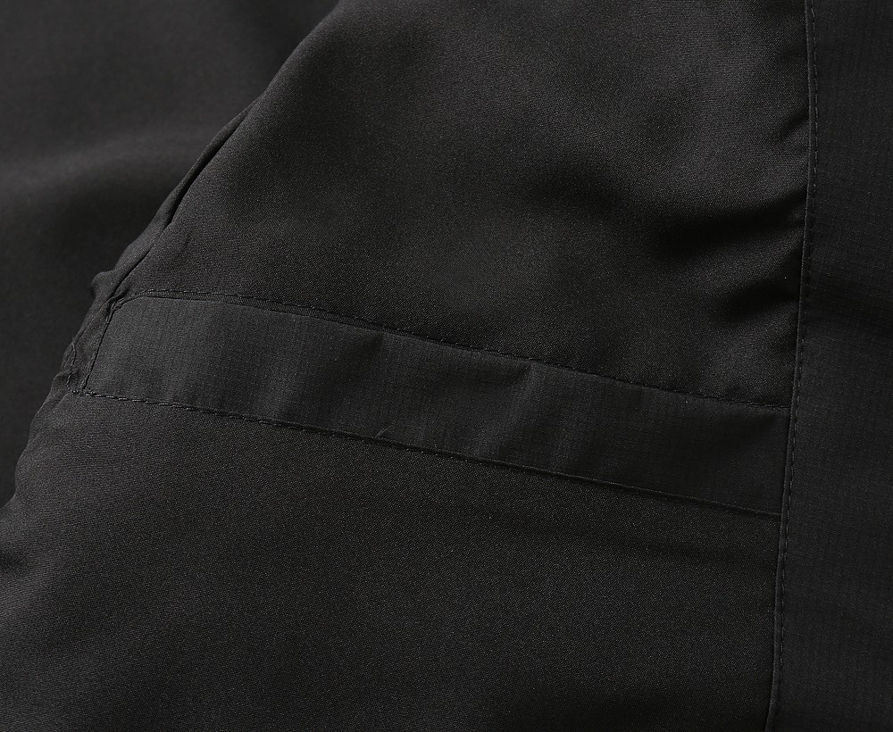 Prada 26SS New Men’s Red Logo Black Jacket Coat