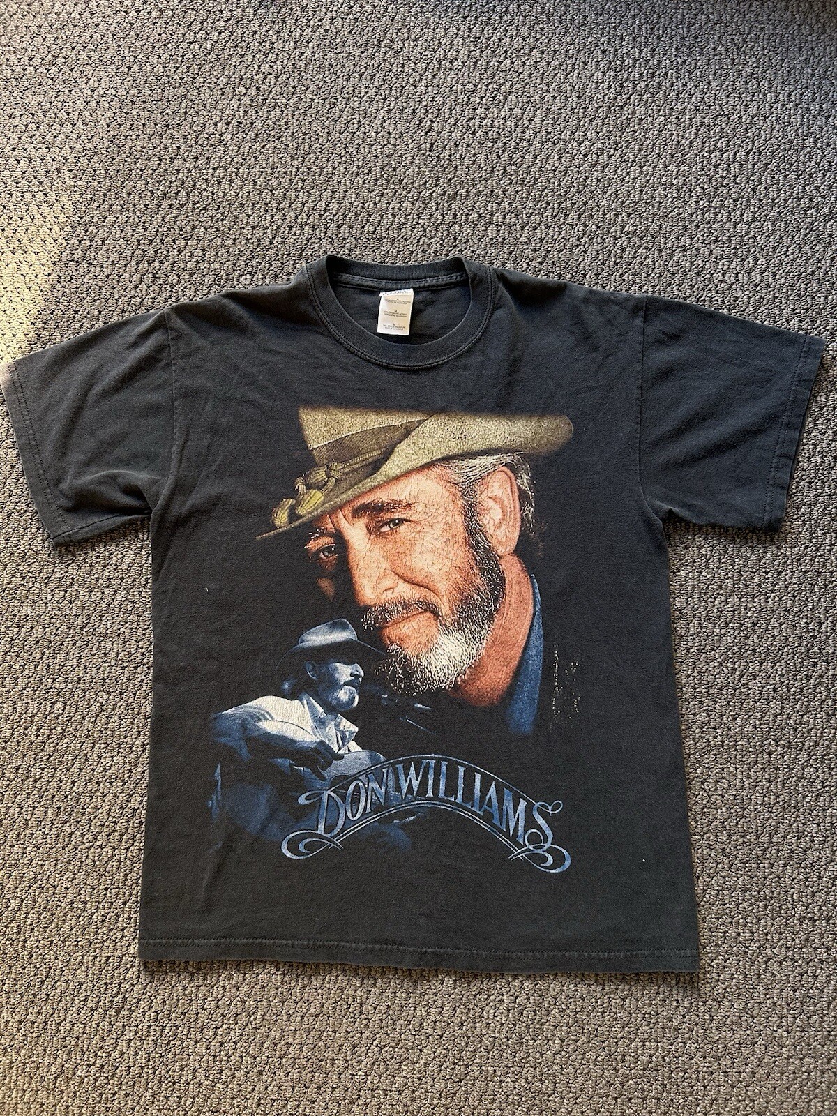 Don Williams Gentle Giant Tour Size M Men’s 90’s Country Music T Shirt Vintage