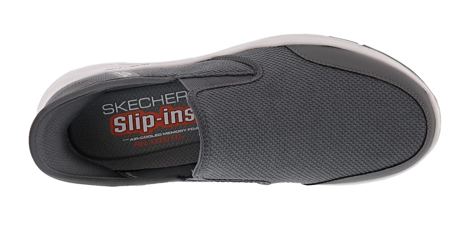 SKECHERS MEN’S SLIP-INS RF: EQUALIZER 5.0- DRAYZE 232926/CHAR WALKING SHOES