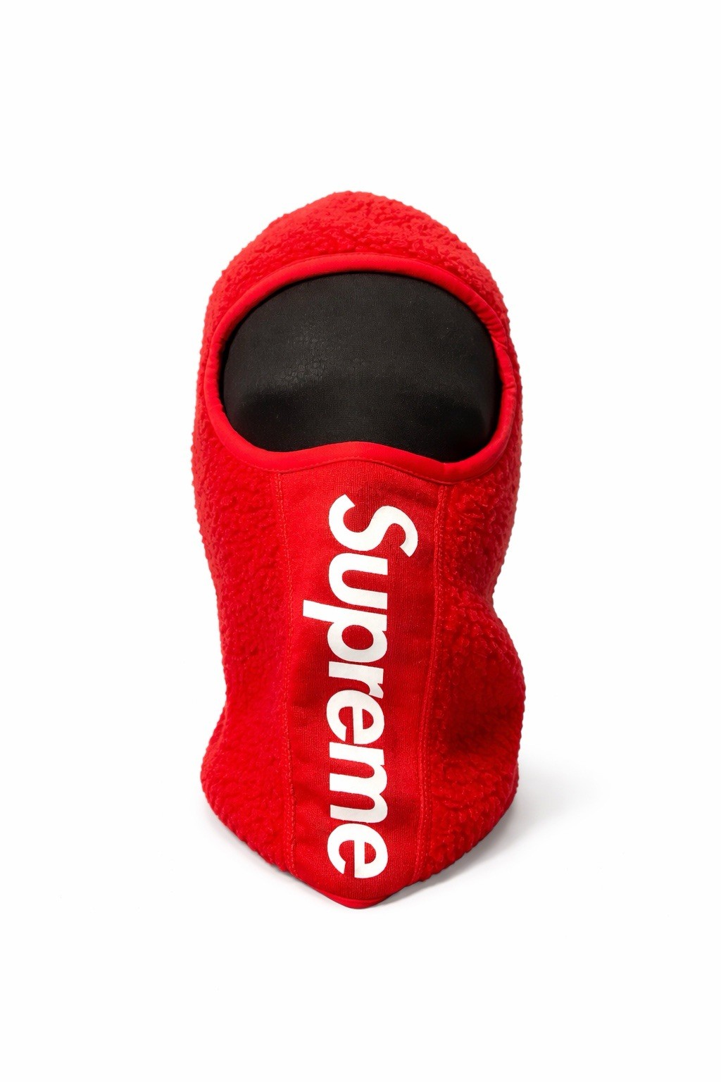 Supreme Polartec Deep Pile Balaclava Red & Black Fall/Winter