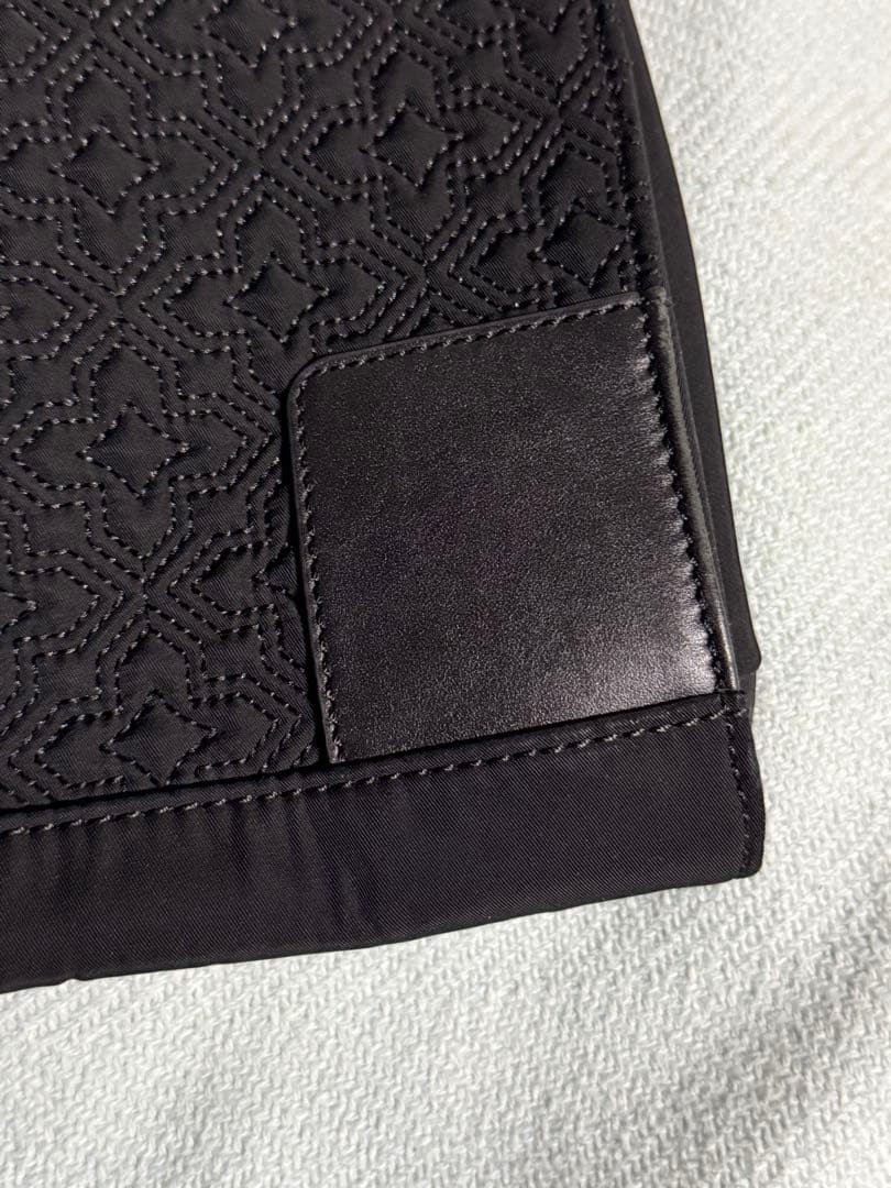 Tory Burch Ella Rare Embroidered Quilted Tote Bag