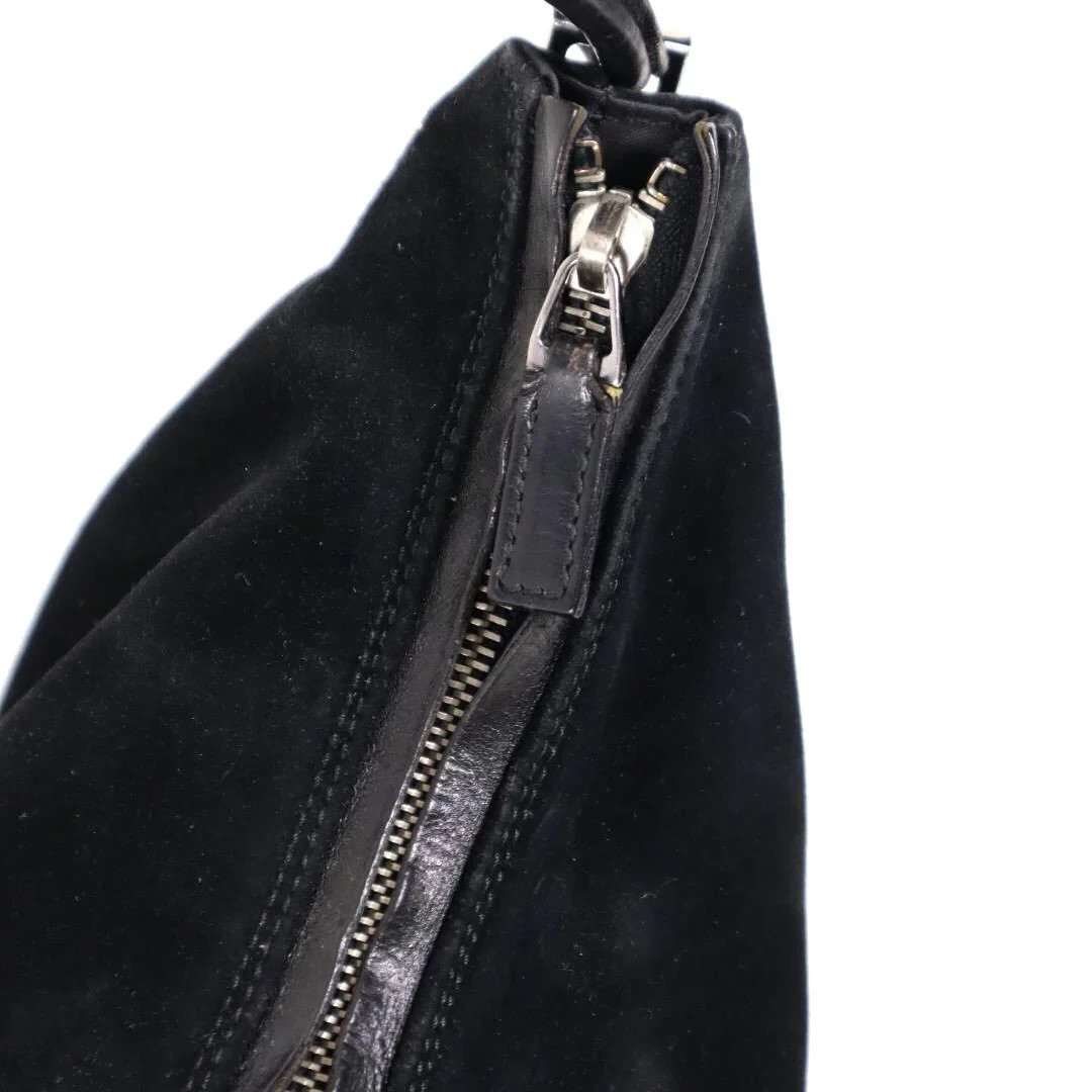 Gucci Suede Hobo Shoulder Bag