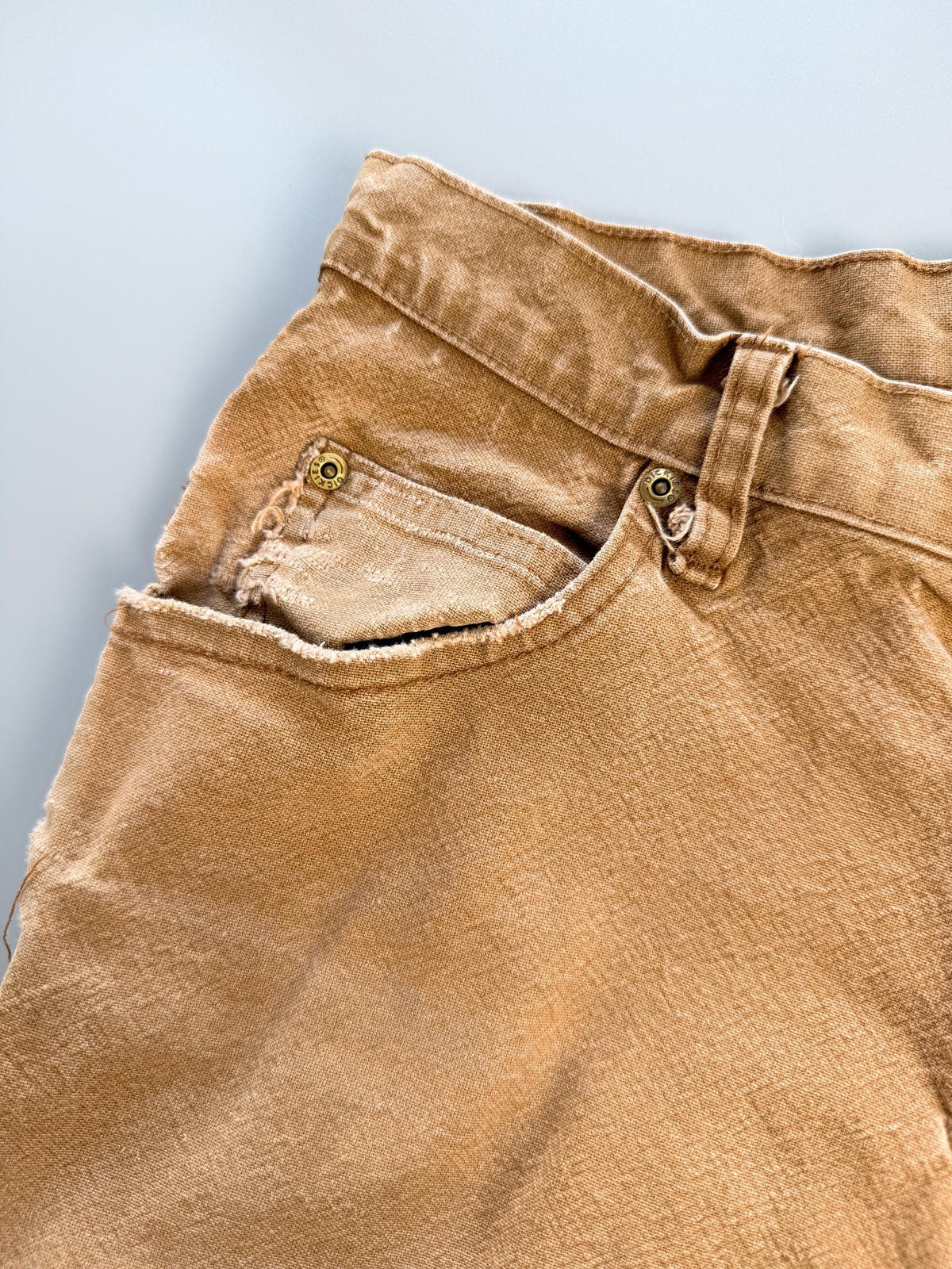 Dickies Carpenter Pants, Brown Workwear Pants, Distressed Dickies, Utility Pants