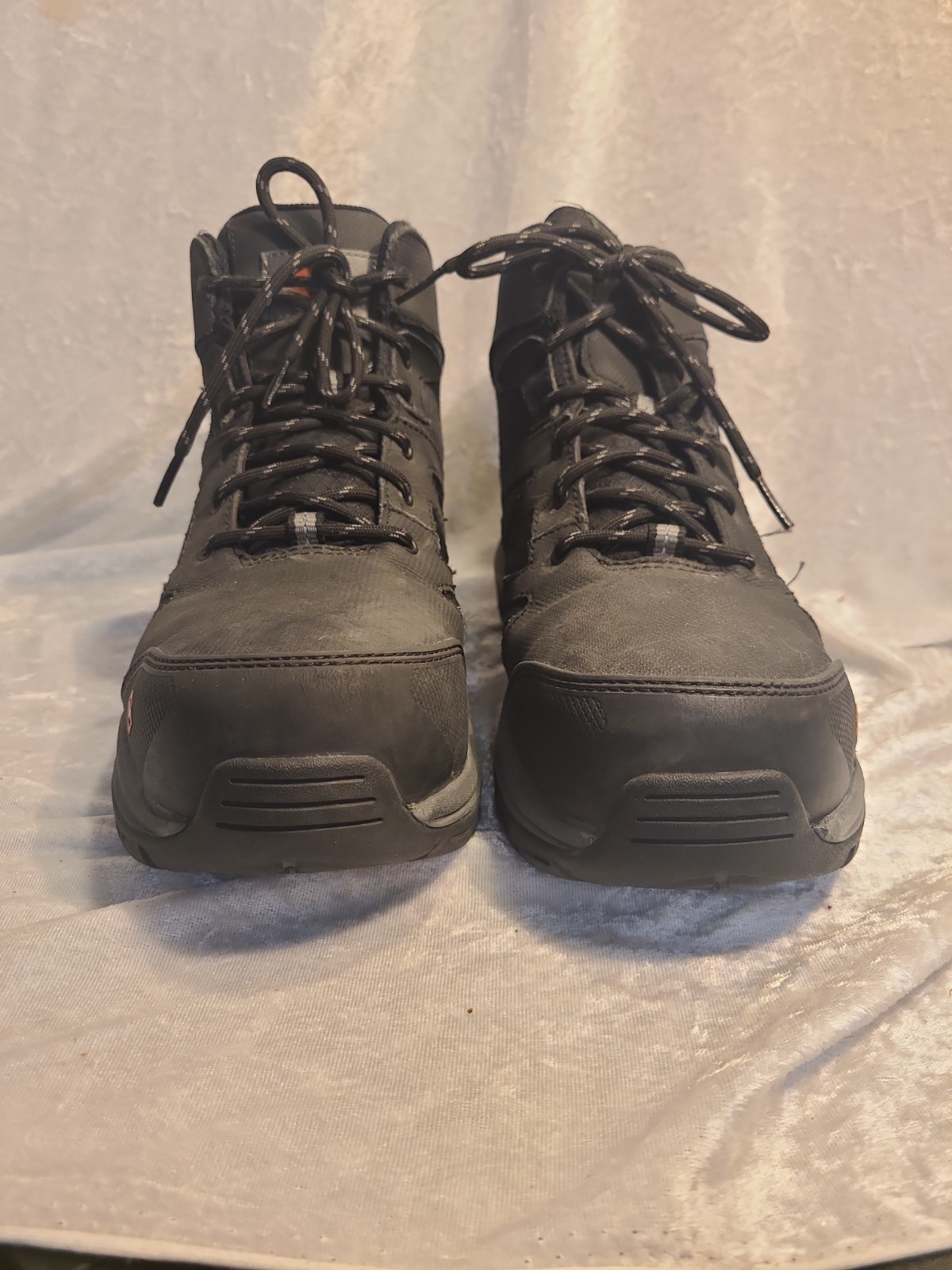 Merrell Fullbench Speed Mid Carbon Fiber Work Boots, Black, Men’s 8.5M