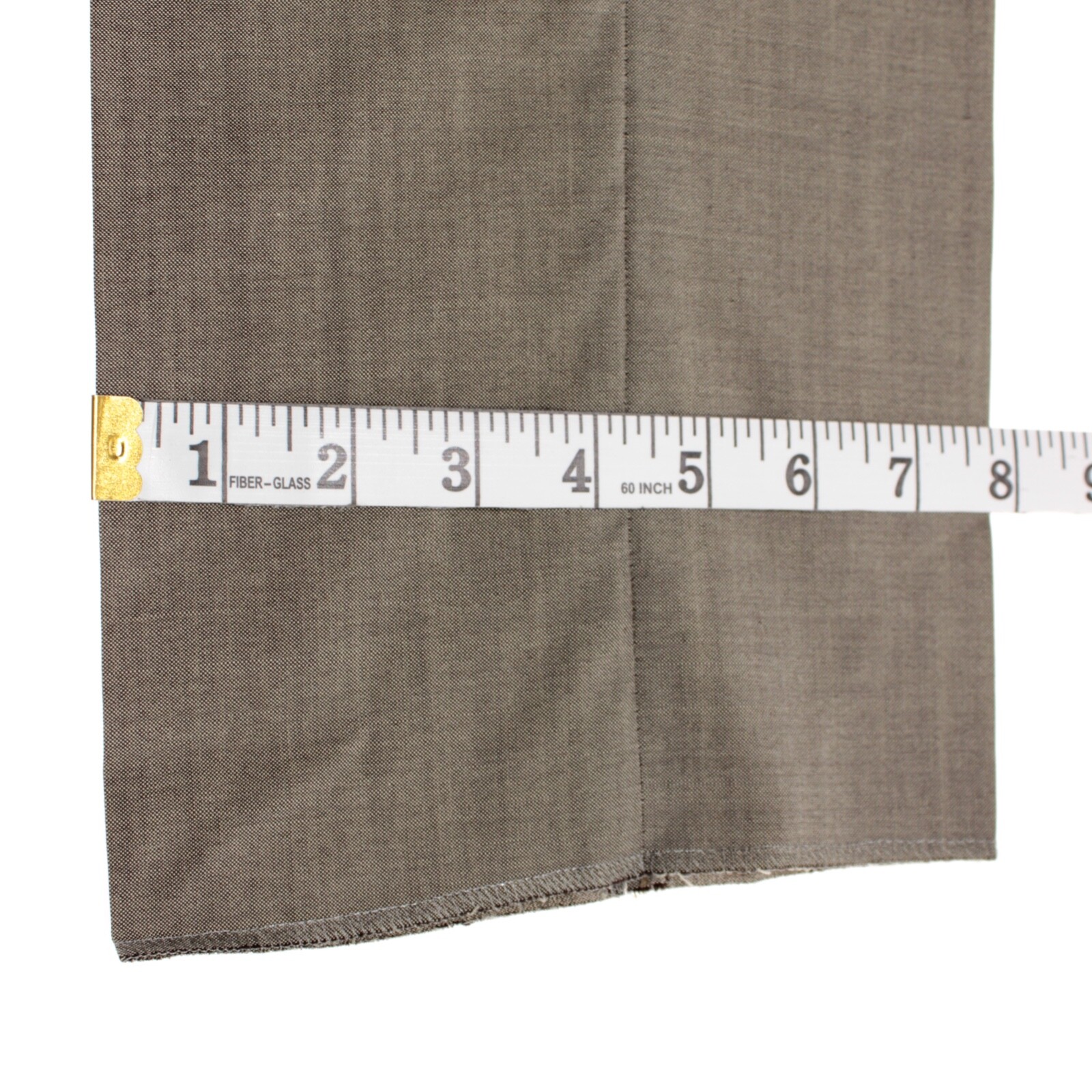Zanella NWT Dress Pants Size 35 US Parker In Grayish Beige Melange 100% Wool
