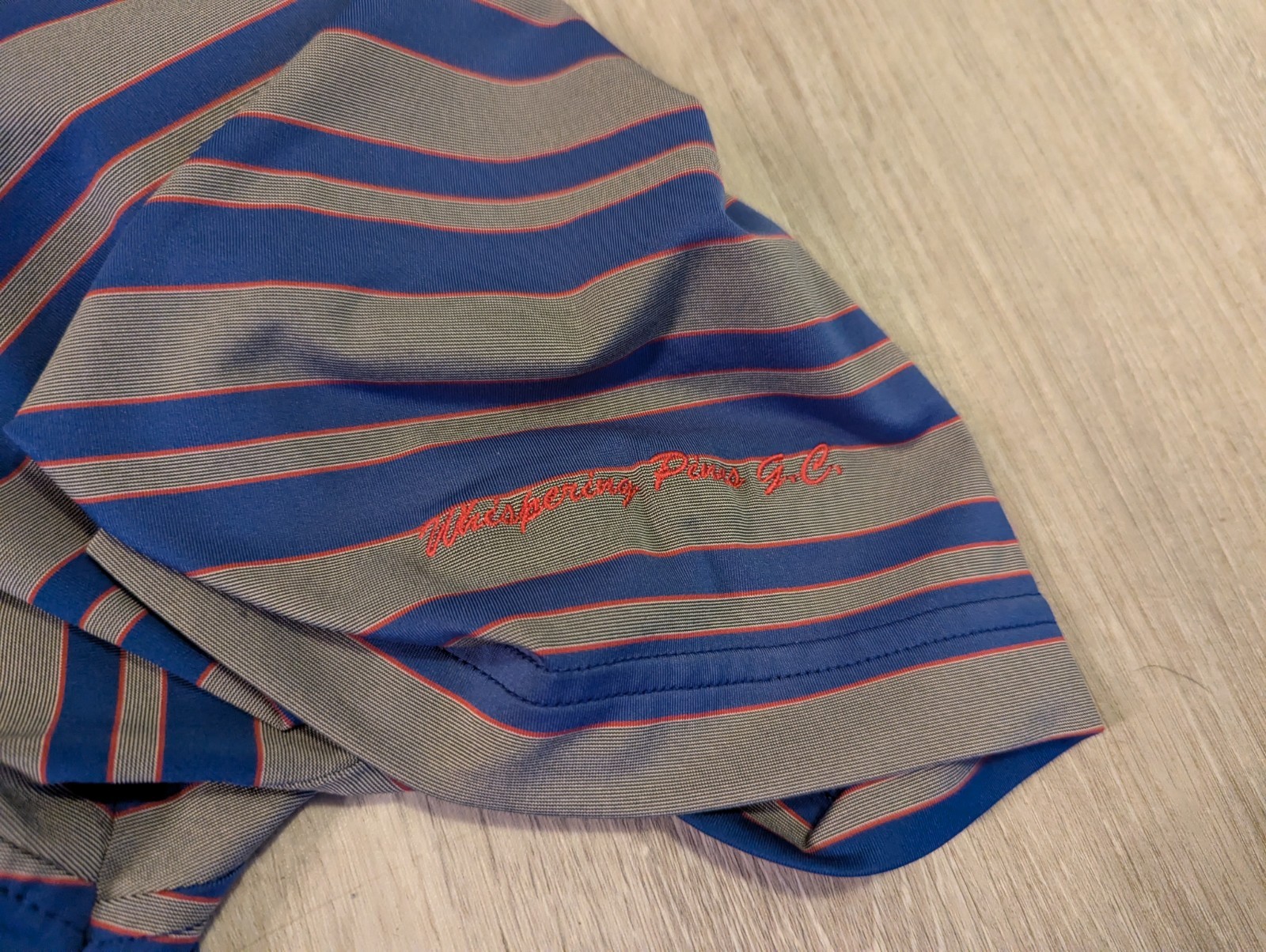 Peter Millar Summer Comfort Performance Golf Polo Shirt Striped Mens XL