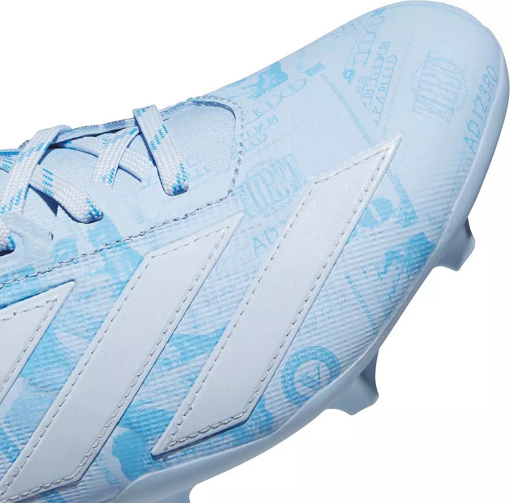 NEW Adidas Men’s SIZE 8 Adizero Electric II Football Cleats Light Blue JQ3981