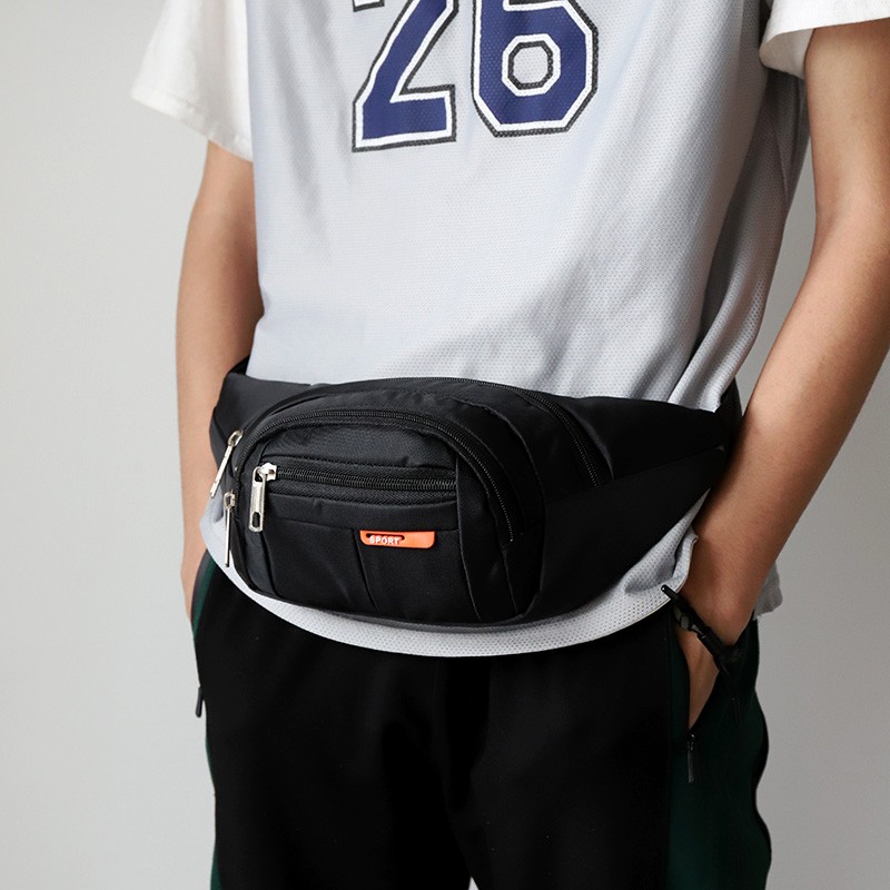 Waterproof Mobile Waist Bag Men’s Multifunctional Large Capacity Fanny Pack Bag