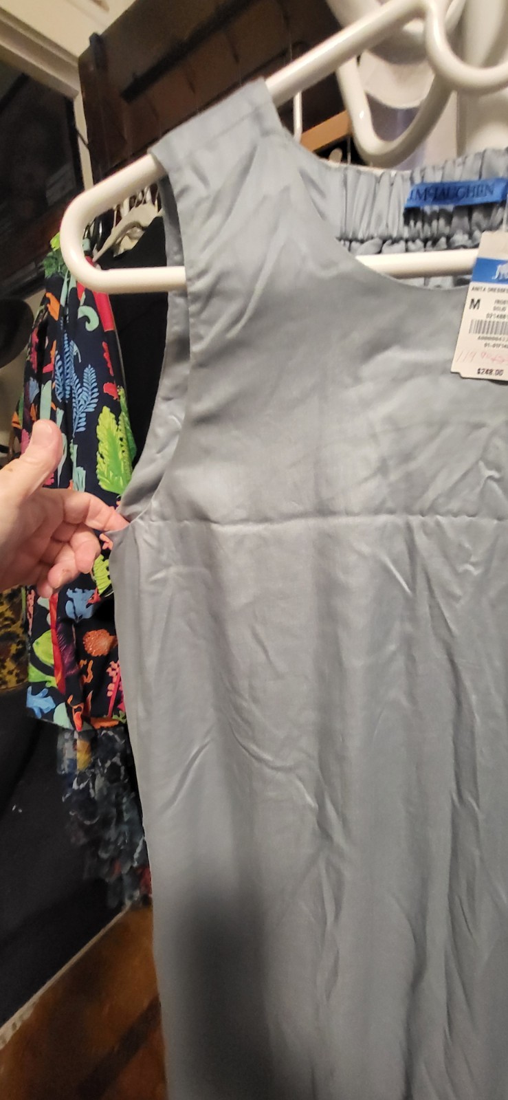 J M McLaughlin NWT Frost Blue Anita Dress M