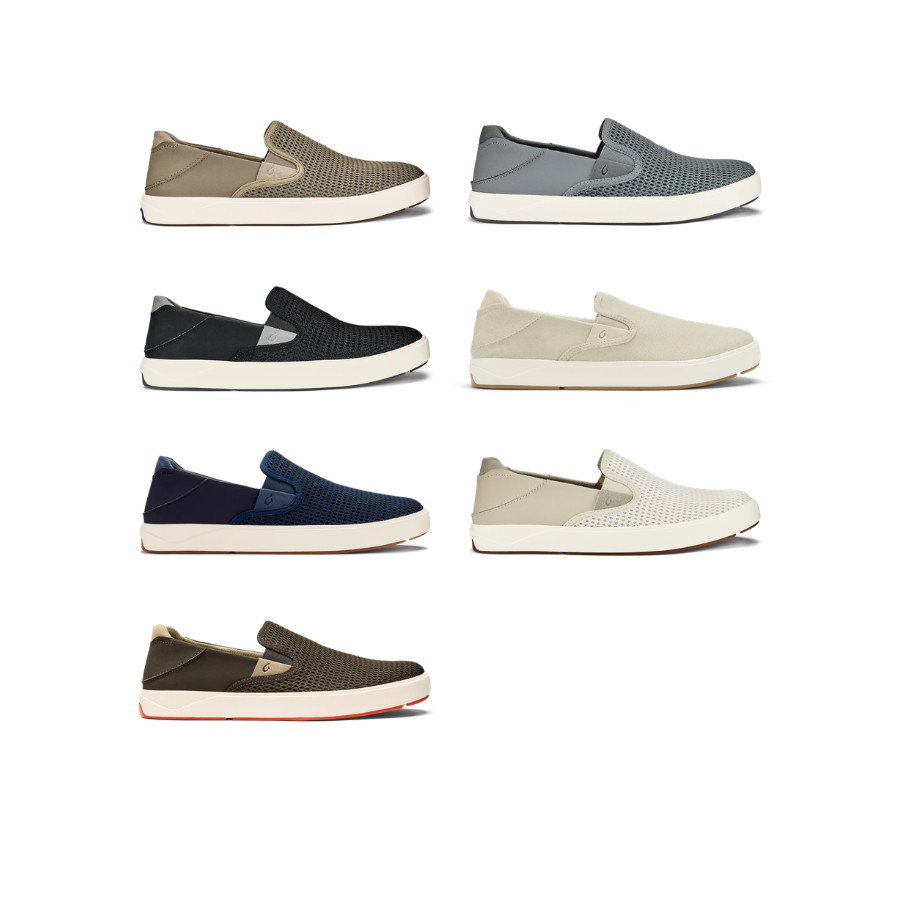 OluKai Lae‘ahi Men’s Slip-On Sneakers Brand New Authentic
